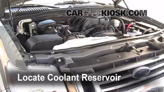 2006 Ford Explorer Eddie Bauer 4.0L V6 Coolant (Antifreeze) Flush Coolant